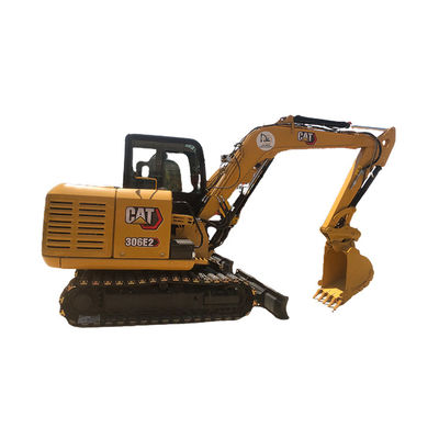 Excavadora CAT 306 original usada con cilindro hidráulico original en buen estado