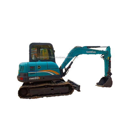 Excavadora hidráulica de 6 toneladas SWE 60E cilindro hidráulico original en buen estado