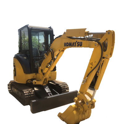 Usado Komatsu PC35 3.5Ton Mini Excavadora Hidráulica Excavadora con 11,2 kW de potencia