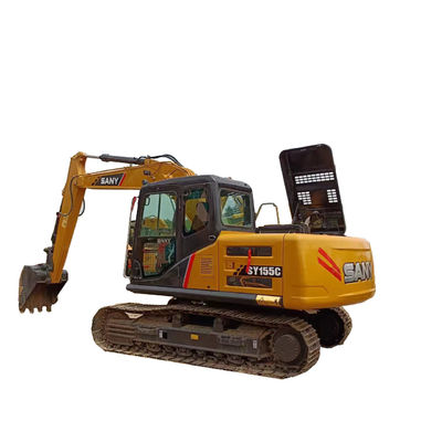 Excavadora Sany155 SY 95 C PRO con bomba hidráulica original y capacidad de cubo de 0.6M3