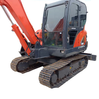 Excavadora DOOSAN DX60 Excelente eficiencia Perfecto para la máquina de construcción hidráulica