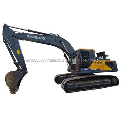 Excavadora VOLVO en buen estado con bomba hidráulica original y capacidad de cubo de 1.2M3