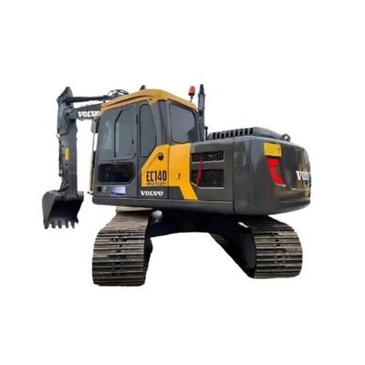 Excavadora de segunda mano Volvo EC140 Gran rendimiento y peso de operación de 14 toneladas