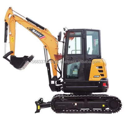 20.4kw Excavadora Sany SY35U Usada en excelente estado y con válvula hidráulica original