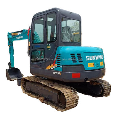 Excavadora usada SWE60E en buen estado 6TON 2016