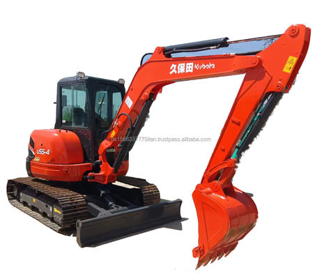 Excavadora KUBOTA KXU55 2016 Usada con capacidad de 0.2 cucharas y motor de componentes centrales