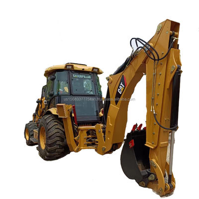Cargador de retroexcavadora usado para tiendas de materiales de construcción Caterpillar 420F Máquinas de segunda mano