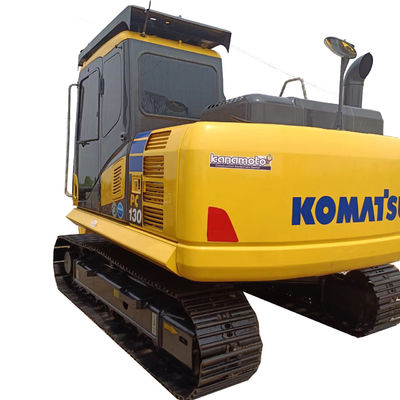 Excavadora Komatsu PC130 original de buena condición, con bomba hidráulica, excavadora japonesa.