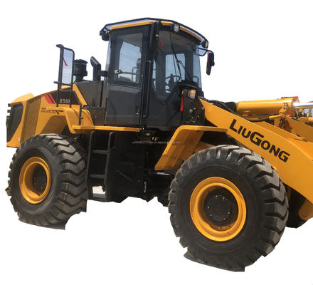 Cargador usado LG 856H asequible con bomba hidráulica original y excelente rendimiento