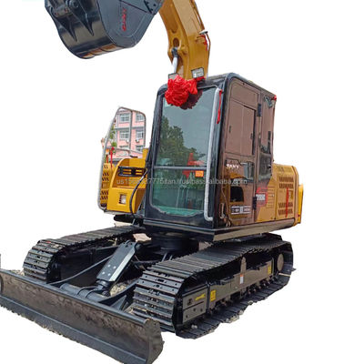 Excavadora SANY Sy95c 2016 con horas de trabajo bajas y bomba hidráulica ISUZU Kawasaki