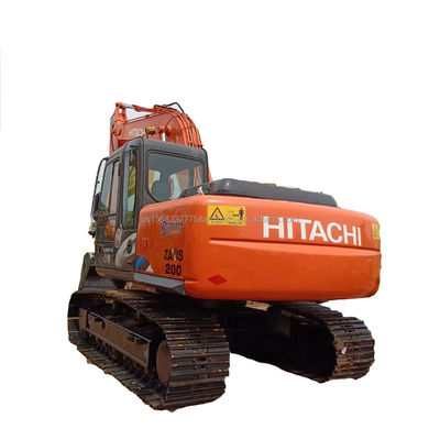 Excavadora Hitachi ZX200 de 20 toneladas de 2016 hecha en Japón Excavadora usada de hipercinesis excelente