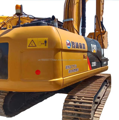 Excavadora usada CAT 320D2 Máquinas de 32 toneladas de Large Caterpillar con marcas originales