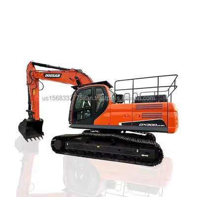 115kw Caterpillar DX300 excavadoras grandes máquinas Hitachi y Doosan 0-2000 horas de trabajo