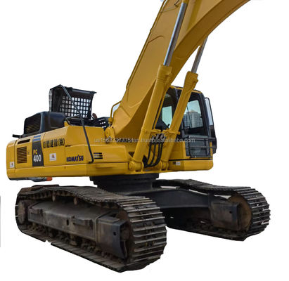 Excavadora de 40 toneladas de Komatsu PC400-8 usada con bomba hidráulica original en buenas condiciones