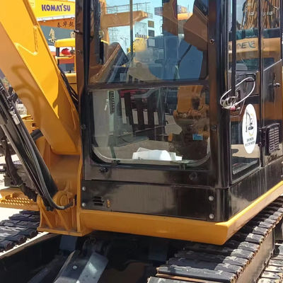 Excavadora CAT 306 original usada con cilindro hidráulico original en buen estado