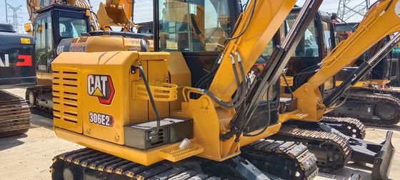 Excavadora CAT 306 original usada con cilindro hidráulico original en buen estado