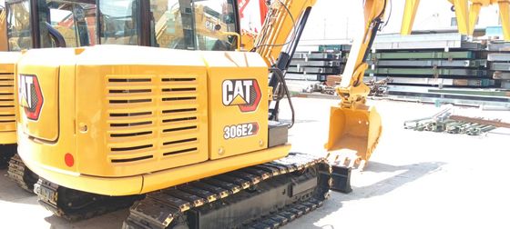 Excavadora CAT 306 original usada con cilindro hidráulico original en buen estado
