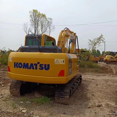Excavadora Komatsu PC110-8 de 11 toneladas con bajo consumo de aceite y cilindro hidráulico original