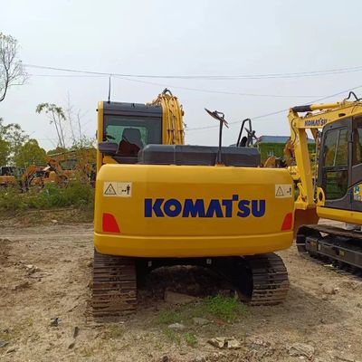 Excavadora Komatsu PC110-8 de 11 toneladas con bajo consumo de aceite y cilindro hidráulico original