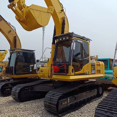Excavadora original Komatsu PC220 con 0-2000 horas de trabajo y 22000 kg de peso de la máquina