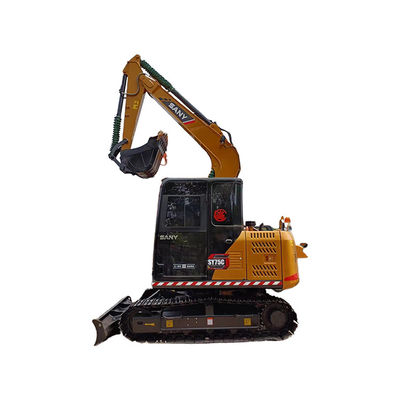 Excavadora Sany SY75C con capacidad de cubo de 0,32M3 y excelente rendimiento de trabajo