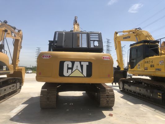 Excavadora usada CAT 330D2L con cilindro hidráulico original y capacidad de cubo de 1.8M3
