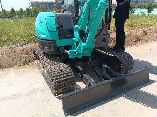 0.21M3 Capacidad de cubo Excavadora de rastreo Kobelco SK55SR/ válvula hidráulica original