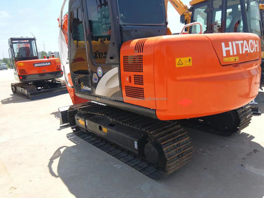 Excavadora usada Hitachi ZX70 con válvula hidráulica original y 0-2000 horas de trabajo