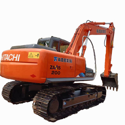 0.8m3 Capacidad del cubo cilindro hidráulico original Excavadora Hitachi usada EX200 ZX200