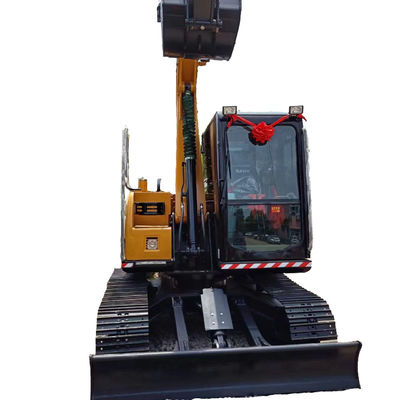 SANY SY75C excavadora de segunda mano bomba hidráulica casi original máquina de movimiento rápido