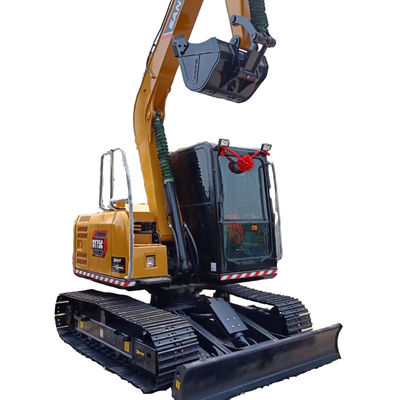 Excavadora Sany SY75C asequible con capacidad de 0.32M3 y menos horas de trabajo