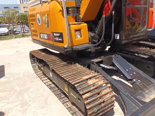 0.32M3 Capacidad de cubo Sany SY75C Pro Excavadora Original cilindro hidráulico y derecho