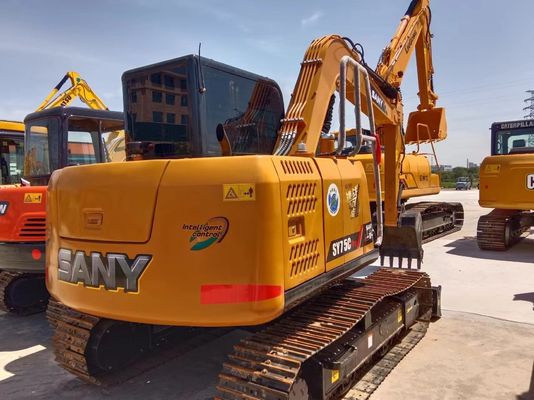 0.32M3 Capacidad de cubo Sany SY75C Pro Excavadora Original cilindro hidráulico y derecho