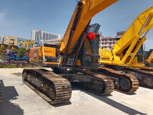 SANY SY215C SY215 Excavadora movimiento de tierra de segunda mano con válvula hidráulica original
