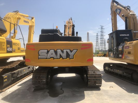 90% excavadora Sany SY215C de 21 toneladas con bomba hidráulica original y capacidad de cubo de 1,1 m3