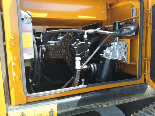 90% excavadora Sany SY215C de 21 toneladas con bomba hidráulica original y capacidad de cubo de 1,1 m3