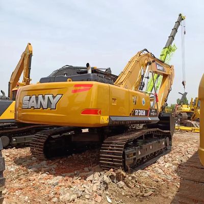 30.5ton Usado Sany 305H Gran excavadora de rastreo con pintura original 212 kw 30.5ton
