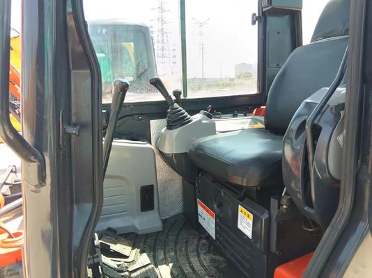 Mini excavadora de segunda mano de 5,5 toneladas Kubota U55 Excavadora usada con válvula hidráulica original
