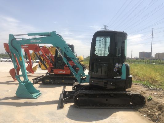 Año 2016 Excavadora usada Kobelco SK55SR/Excavadora de rastreo hidráulico original SK 55SR