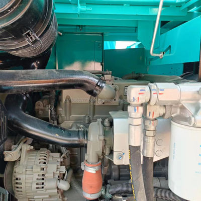 Excavadora usada Kobelco SK75-8 de Japón con válvula hidráulica original y cubo de 0,5M3
