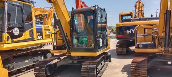Máquina de excavación de tierra con cilindro hidráulico original CAT 306 de segunda mano