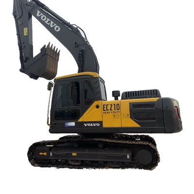 Volvo Ec210 Excavadora de rastreo hidráulico usado 119kw con válvula hidráulica original