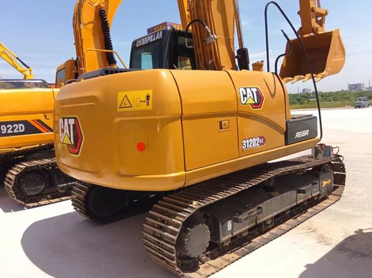 Peso de trabajo 12 toneladas CAT 312 312D Excavadora 2016 Excavadora usada Máquina de orugas