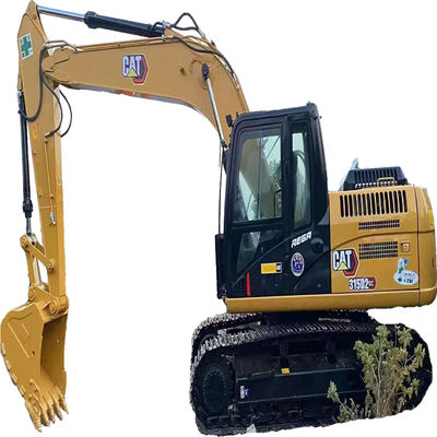 Excavadora usada de 15TON con capacidad de cubo de 1 M3 Válvula hidráulica original CAT 315 Excavadora