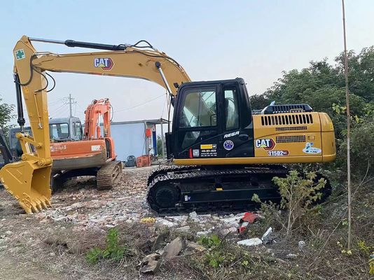 Excavadora usada de 15TON con capacidad de cubo de 1 M3 Válvula hidráulica original CAT 315 Excavadora