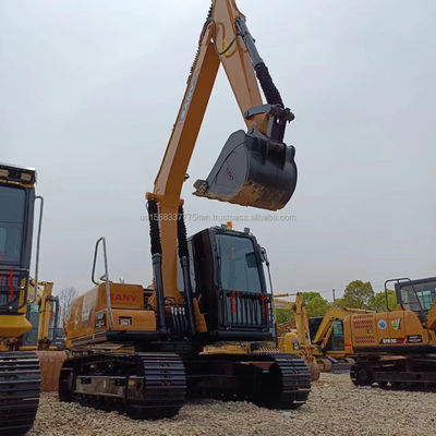 13500 KG SANY SY135C Excavadora usada con un excelente rendimiento y buen estado