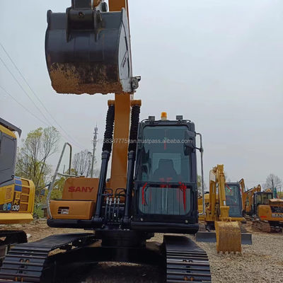 13500 KG SANY SY135C Excavadora usada con un excelente rendimiento y buen estado