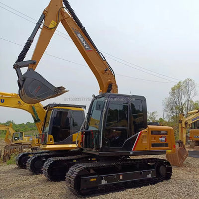 13500 KG SANY SY135C Excavadora usada con un excelente rendimiento y buen estado