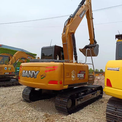 13500 KG SANY SY135C Excavadora usada con un excelente rendimiento y buen estado