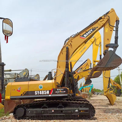 Sany SY485H Excavadora de rastreo en buen estado con válvula hidráulica original